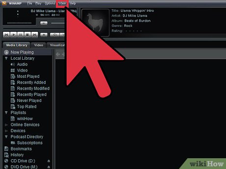 How to Change Visualizations in Winamp Picture 2