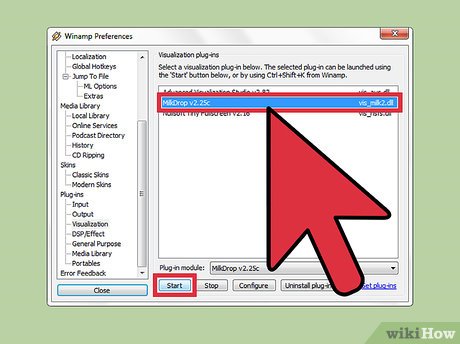 How to Change Visualizations in Winamp Picture 6
