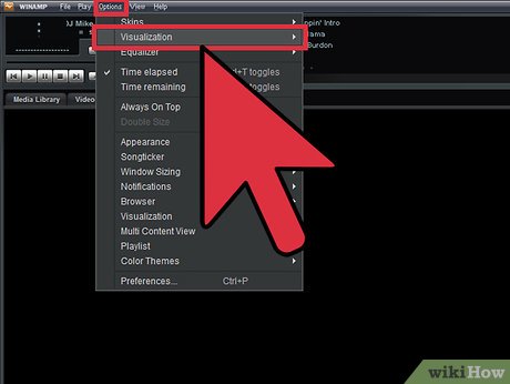 How to Change Visualizations in Winamp Picture 7