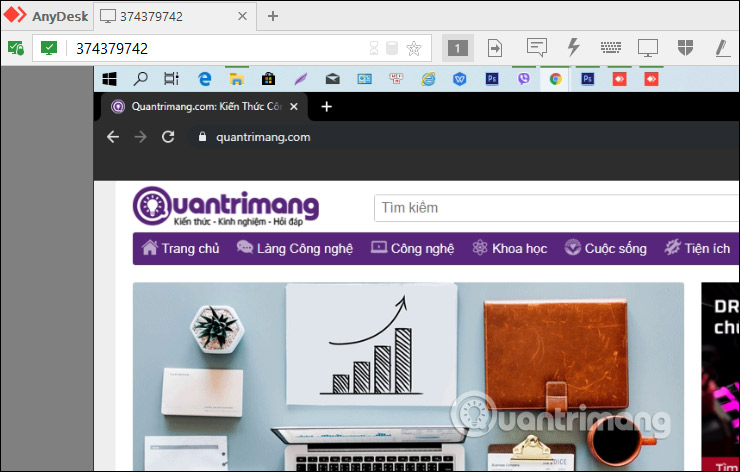 How to control a remote computer with AnyDesk Remote Picture 5