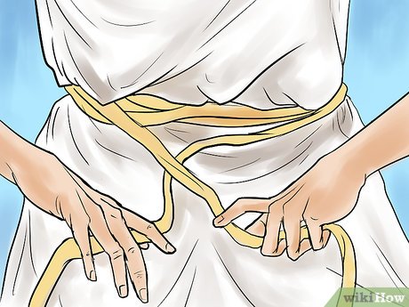How to Make a Quick Greek Goddess Costume Picture 9
