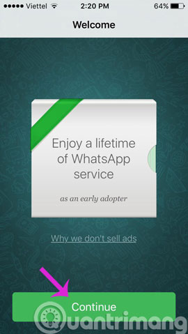 How to register, activate your WhatsApp account on your phone Picture 4