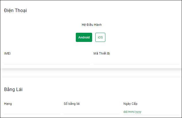 How to register for Mai Linh taxi driver Picture 4