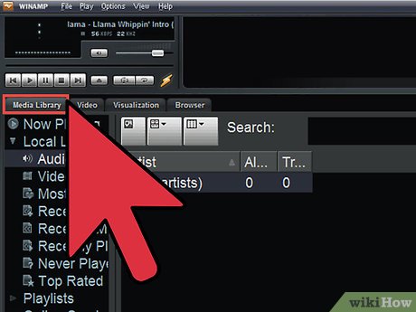 How to Rip an Audio CD Using Winamp Picture 3