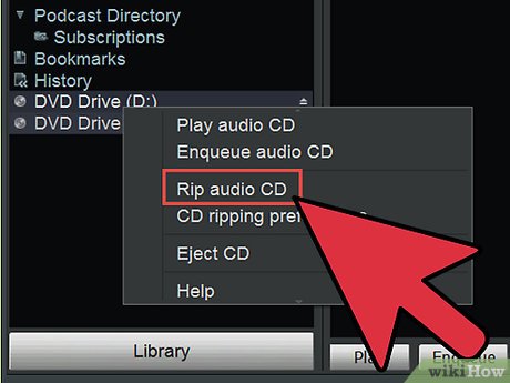 How to Rip an Audio CD Using Winamp Picture 5