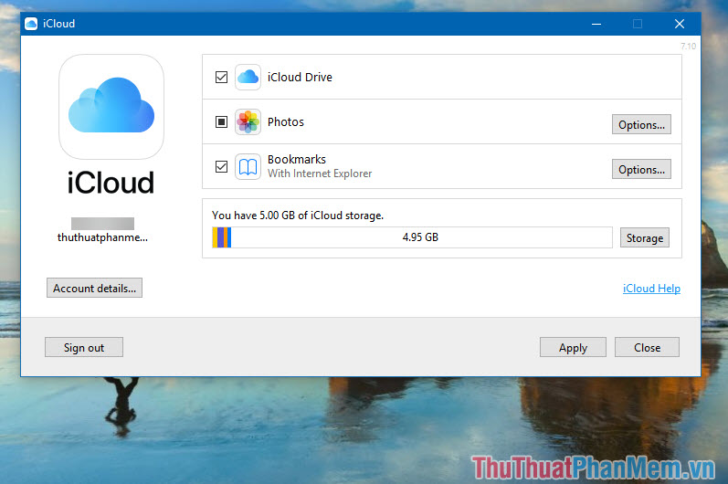 How to sign into iCloud on your computer Picture 4
