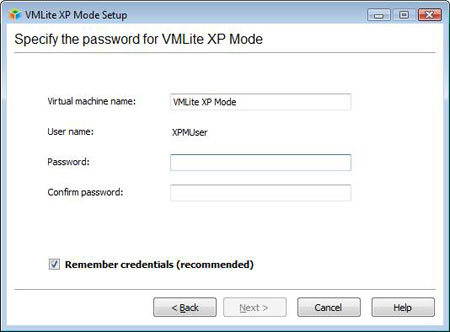 Running XP Mode in Windows 7 does not require CPU support for virtualization Picture 2