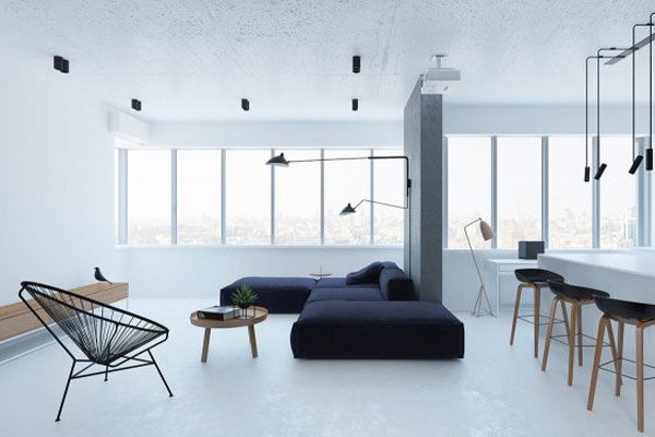 The sample of beautiful living room, modern apartment style Picture 17