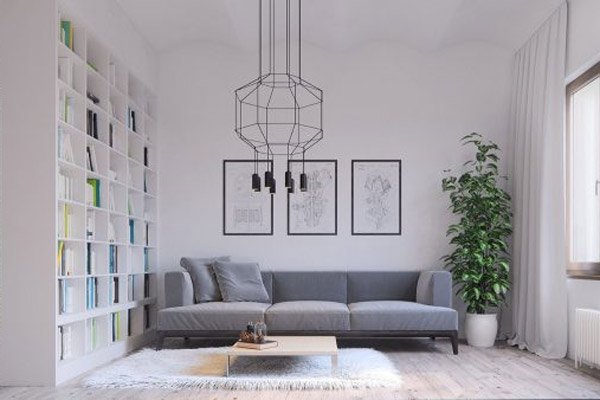 The sample of beautiful living room, modern apartment style Picture 18