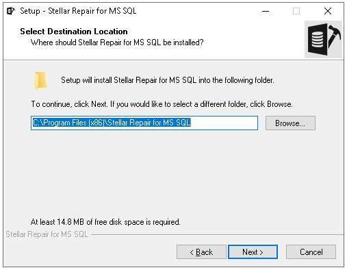 Picture 3 of Software Review - Stellar Repair for MS SQL