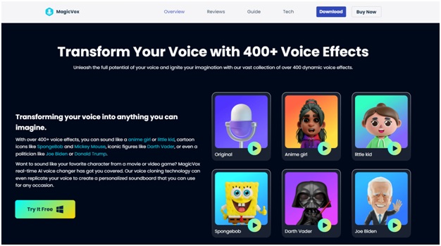 Picture 5 of 10 Best AI Voice Changers in 2024 [Desktop & Online]