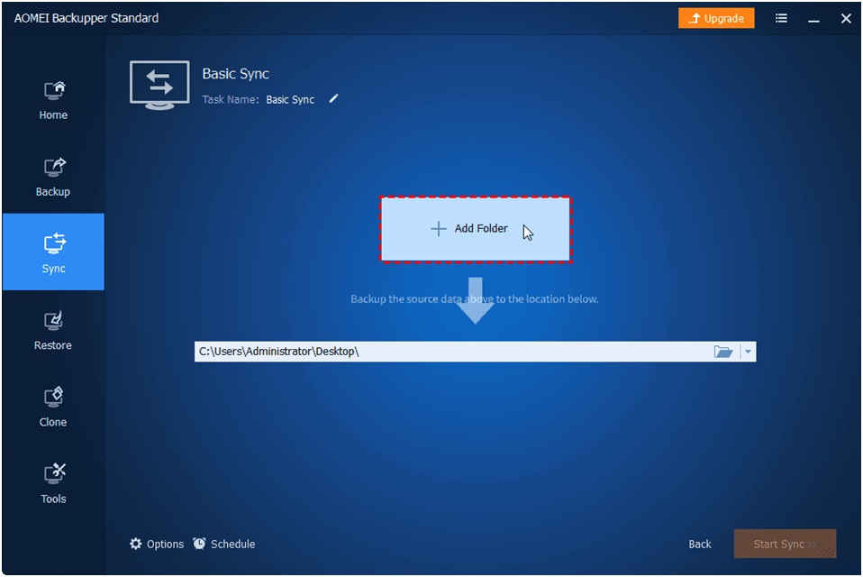 Picture 4 of 3 Easy Ways to Sync Folder to OneDrive without Moving