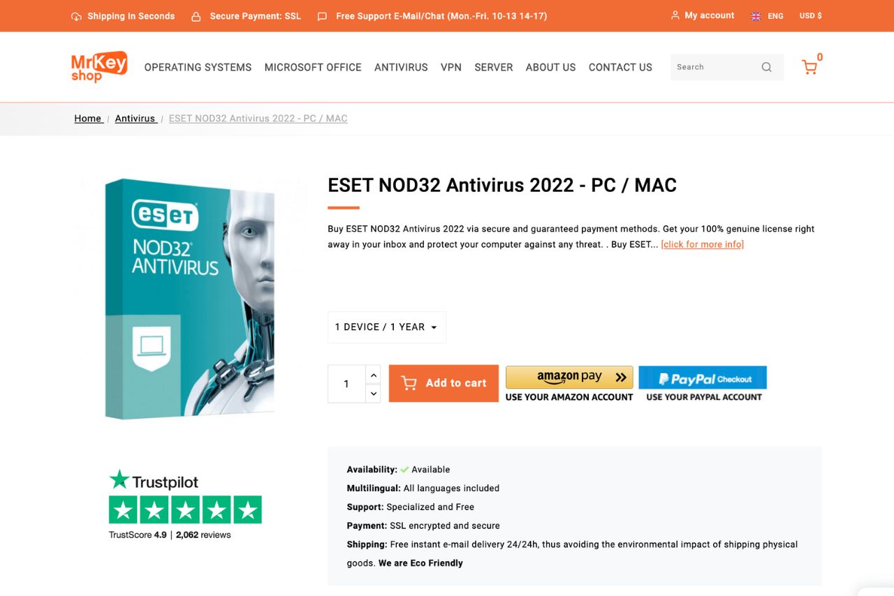 Picture 7 of The best antivirus software 2023: prices and features