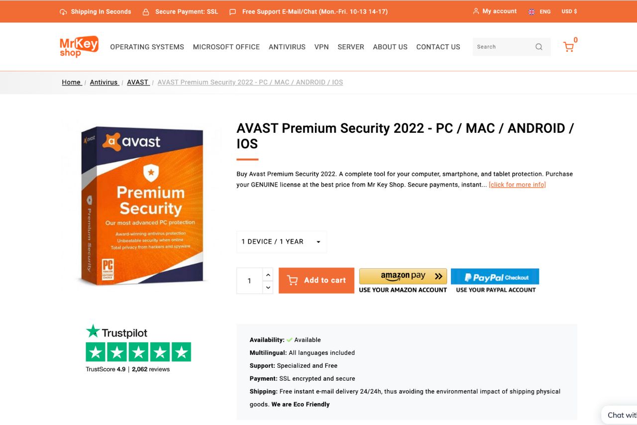 Picture 8 of The best antivirus software 2023: prices and features