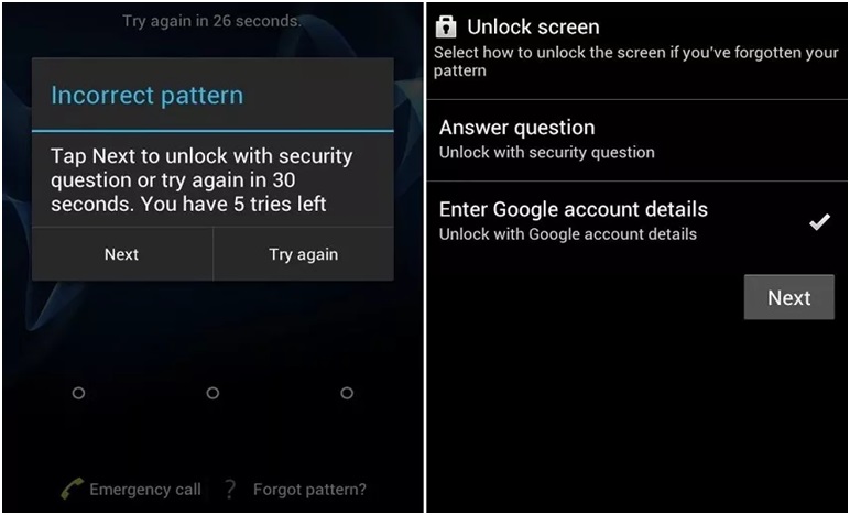 Picture 11 of How to Unlock Android Phone Pattern Lock if Forgotten Without Data Loss 2022