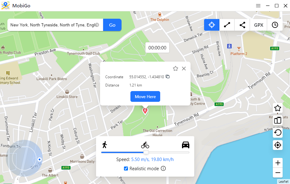 Picture 7 of How to Change Location on iOS & Android with AimerLab MobiGo?