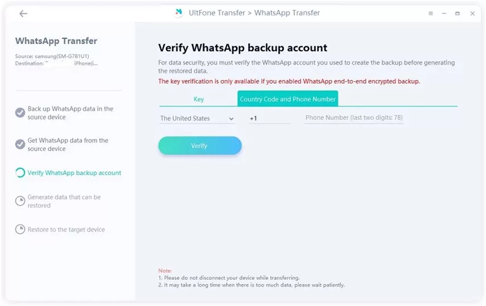 Picture 5 of How to Transfer Whatsapp Chat Data from Android to iPhone 2022