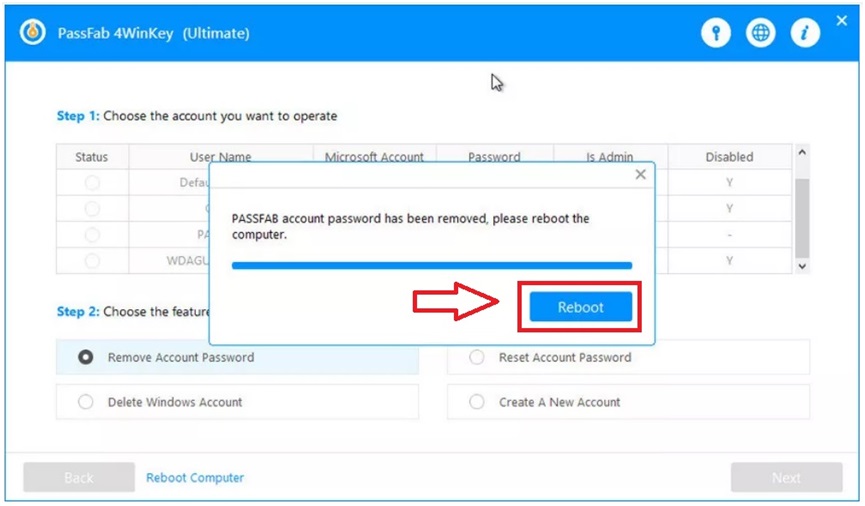 Picture 8 of How to remove administrator password in Windows 7