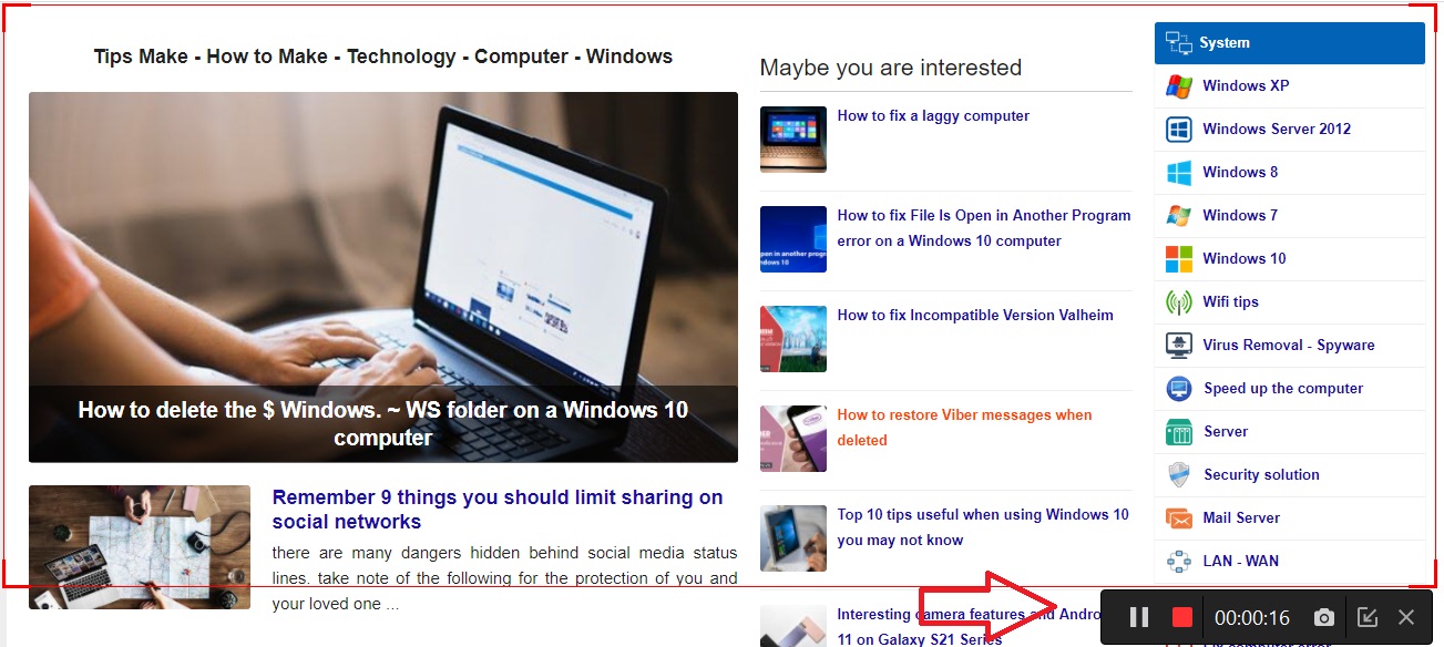 Picture 13 of The Best Free Screen Recorder in 2021 - IObit Screen Recorder