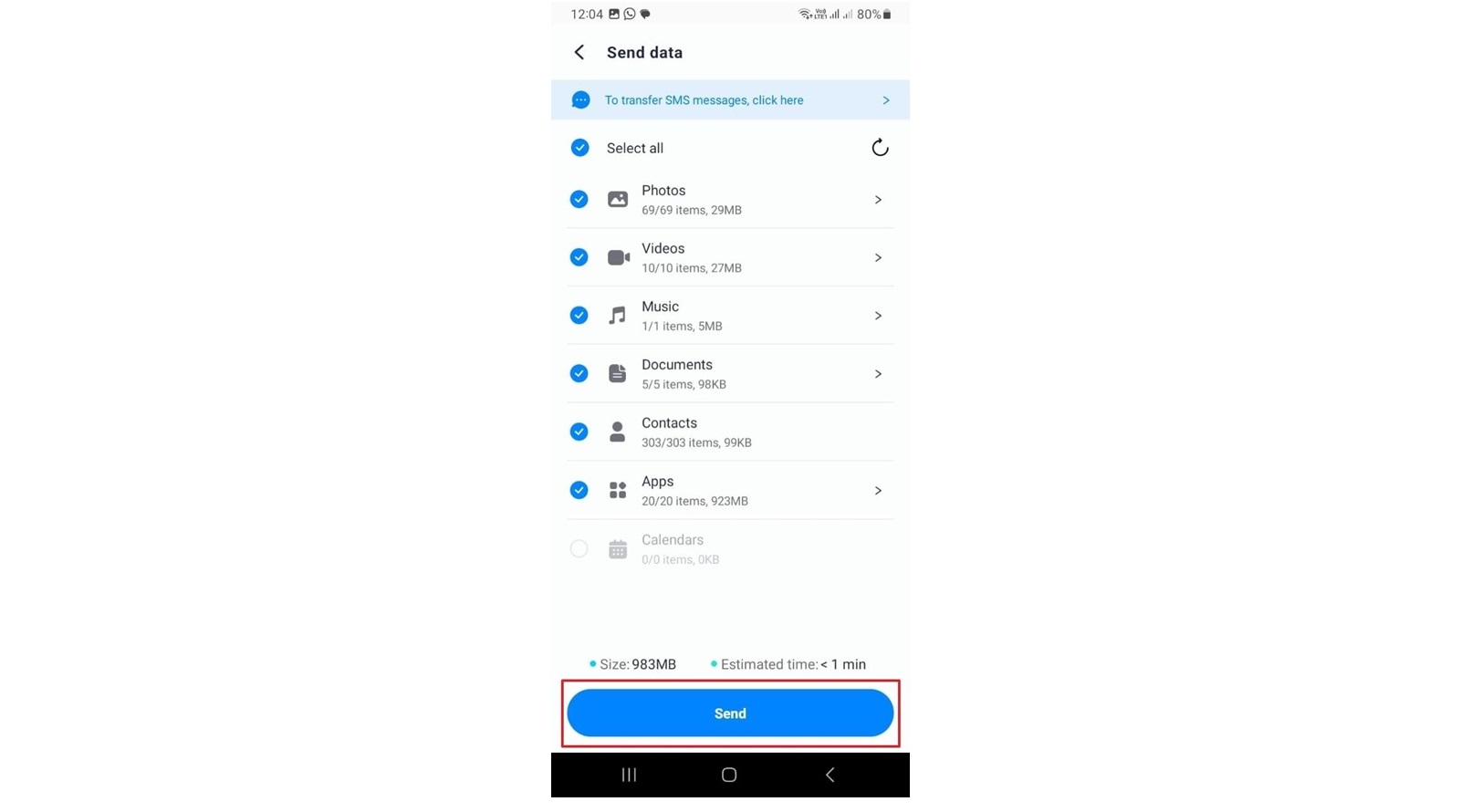 Picture 2 of The Best and Powerful Way to Transfer Data from Android to iPhone
