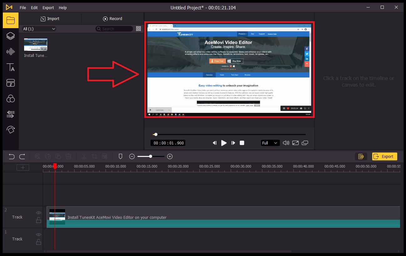 Picture 14 of TunesKit AceMovi: Best Video Editing Software for Beginners and Professionals