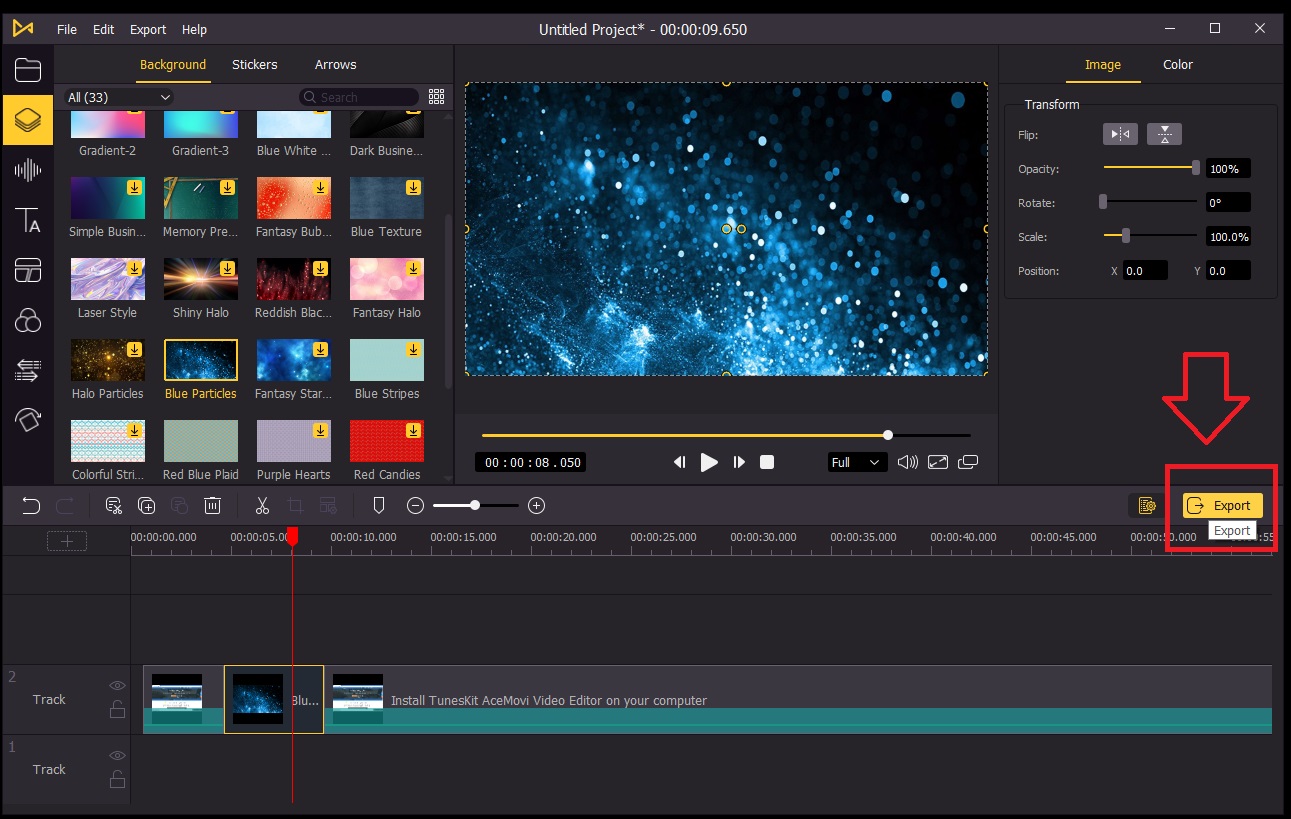 Picture 16 of TunesKit AceMovi: Best Video Editing Software for Beginners and Professionals
