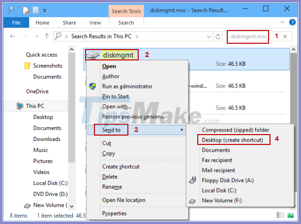 7 ways to open Disk Management in Windows 10 Picture 4