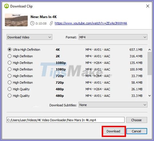 8 ways to download videos 4k on Youtube Picture 5