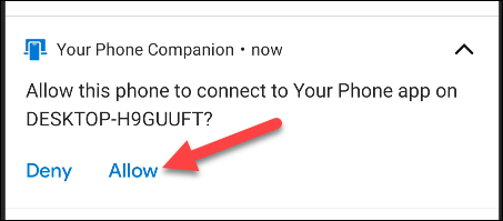 Connect your Android phone to Windows 10 using Your Phone App Picture 13