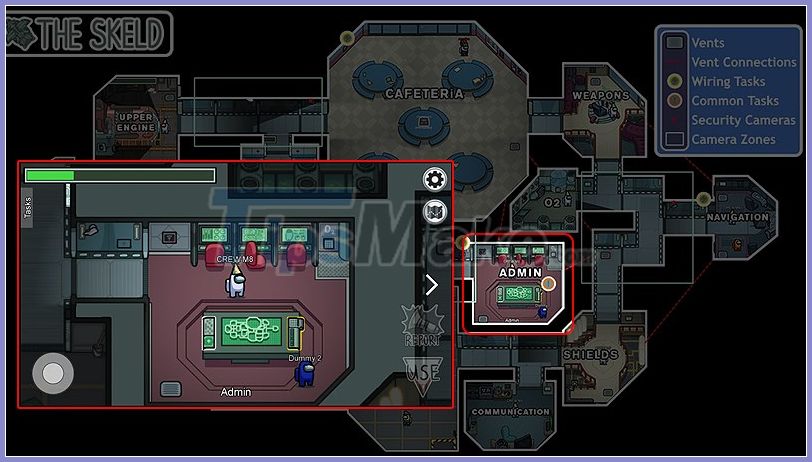 How to complete all tasks in Among Us for Crewmate Picture 2