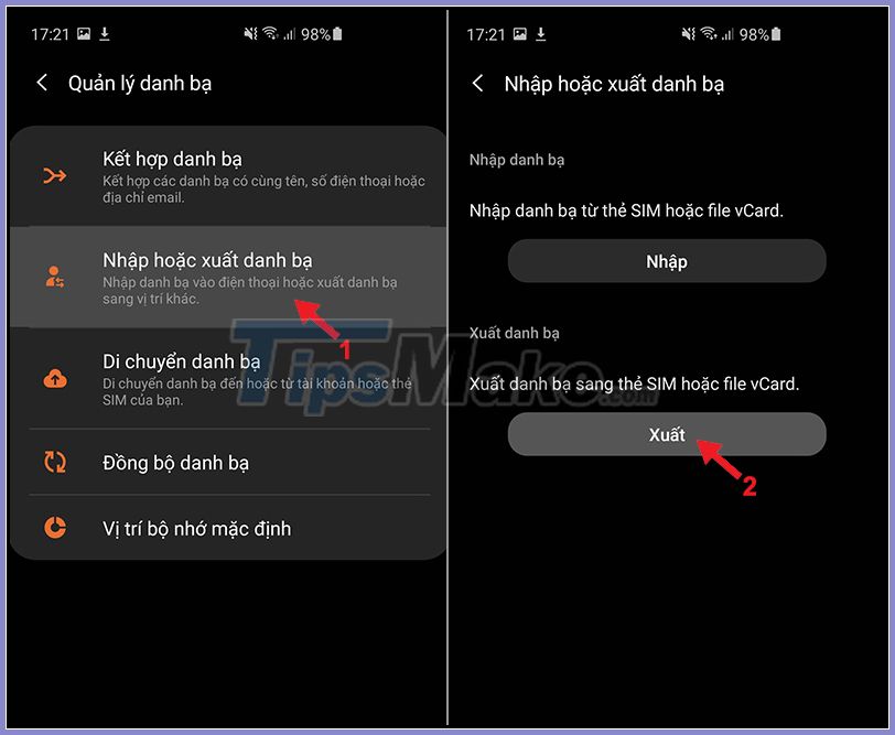 Picture 3 of How to copy contacts from iPhone to SIM