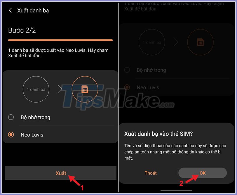 Picture 5 of How to copy contacts from iPhone to SIM