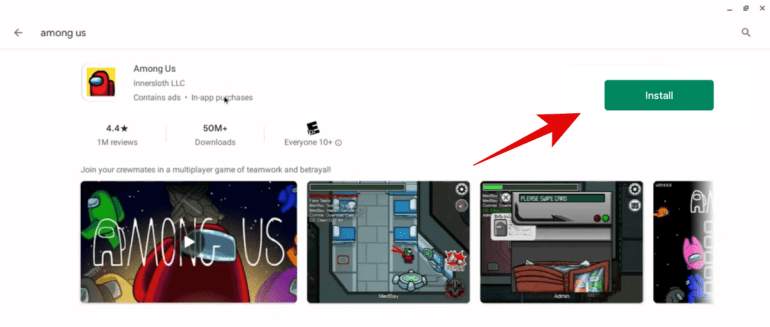 How to download and play Among Us on a Chromebook Picture 7