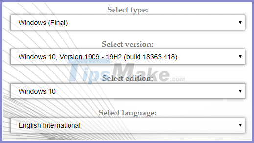 How to download Windows 10, download Windows 10 ISO file from Microsoft Picture 1