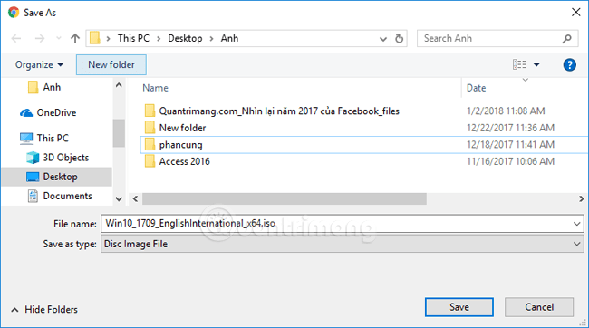 How to download Windows 10, download Windows 10 ISO file from Microsoft Picture 16
