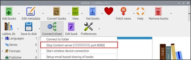 How to install Caliber Content Server on Raspberry Pi Picture 4