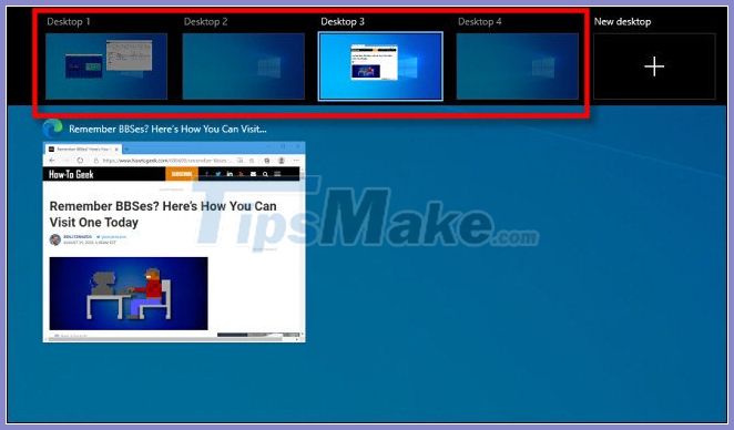 How to move windows to another virtual desktop in Windows 10 Picture 2