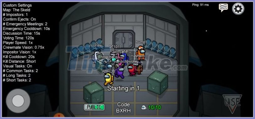 How to play Among Us, detailed game rules instructions - Tips for playing Among Us Picture 5