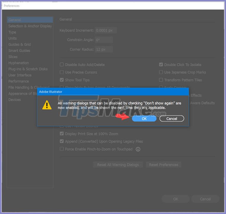 How to Reset AI (Illustrator) to default Picture 5