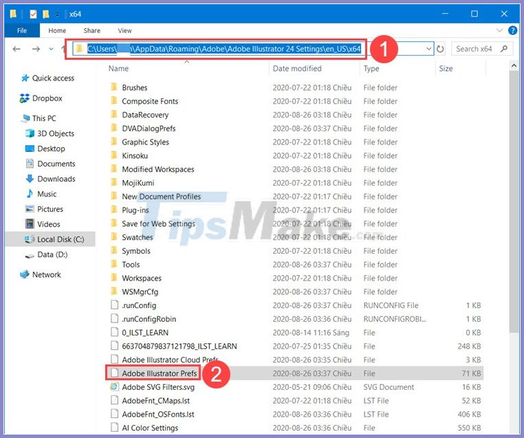 How to Reset AI (Illustrator) to default Picture 6