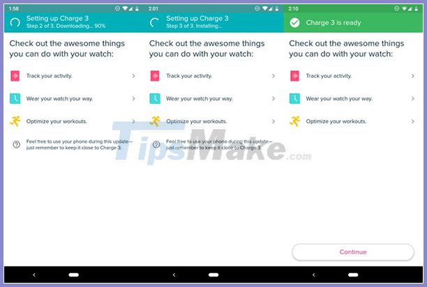 How to set up a Fitbit Charge 3 watch on Android Picture 6