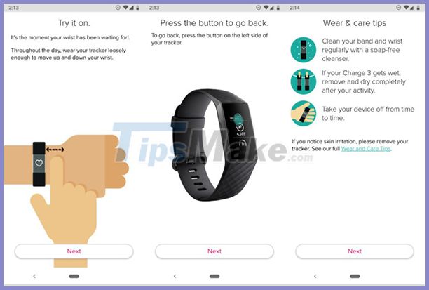 How to set up a Fitbit Charge 3 watch on Android Picture 7