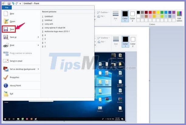 How to take screenshots on HP Laptop computers Picture 3