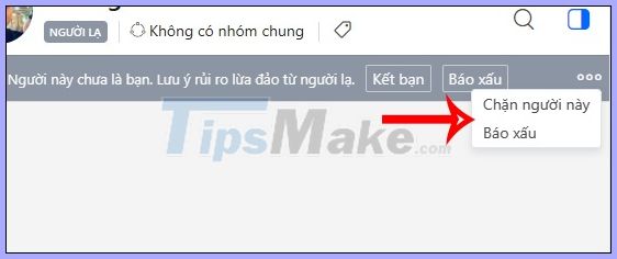 How to view messages from strangers on Zalo Picture 7