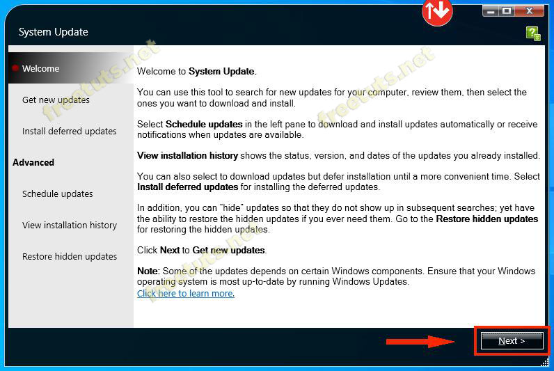 Instructions to install driver for Lenovo Laptop by downloading from the homepage Picture 11