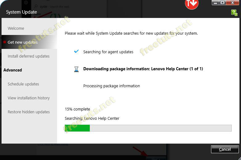 Instructions to install driver for Lenovo Laptop by downloading from the homepage Picture 12