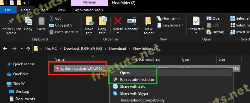 Instructions to install driver for Lenovo Laptop by downloading from the homepage Picture 6