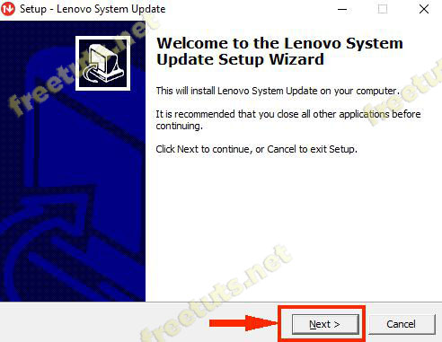 Instructions to install driver for Lenovo Laptop by downloading from the homepage Picture 7