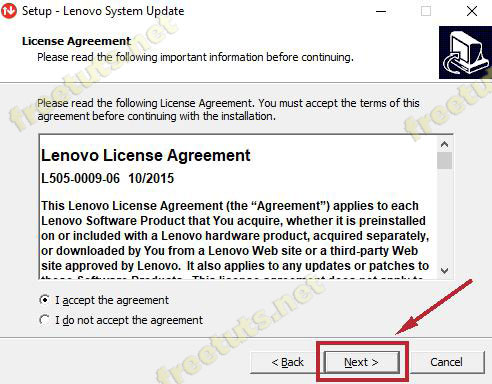 Instructions to install driver for Lenovo Laptop by downloading from the homepage Picture 8