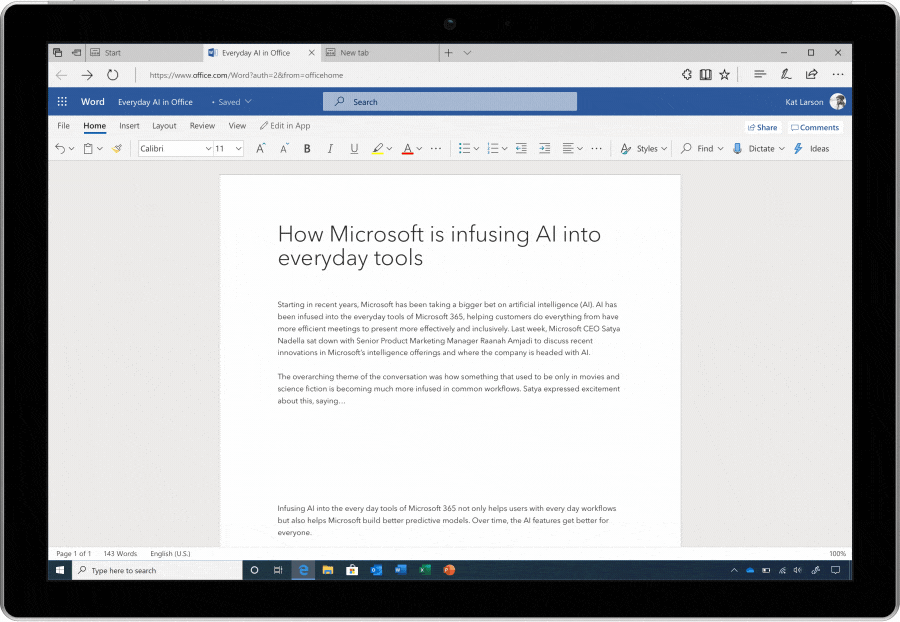 Microsoft Word already has the feature to convert audio files to text Picture 1